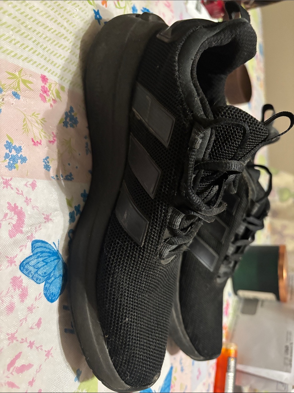 adidas Black mens Athletic Sneakers